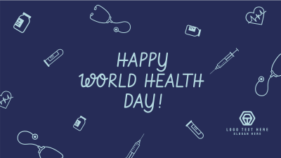 World Health Day Icons Zoom Background Image Preview