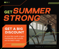Summer Fitness Promo Facebook post Image Preview