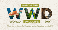 World Wildlife Day Facebook Ad Design
