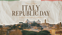 Elegant Italy Republic Day Video Image Preview