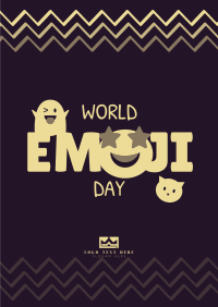 Emoji Day Emojis Poster Design