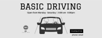 Basic Driving Facebook Cover Design