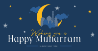 Blessed Islamic Year Facebook Ad Design
