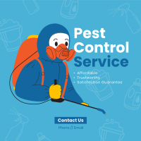 Pest Control Service Instagram Post Design