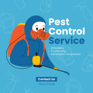 Pest Control Service Instagram post Image Preview