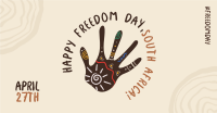 Freedom Day Hand Facebook ad Image Preview