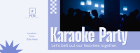 Karaoke Break Facebook Cover Design