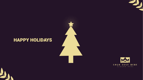 Christmas Tree Facebook Event Cover Design Image Preview