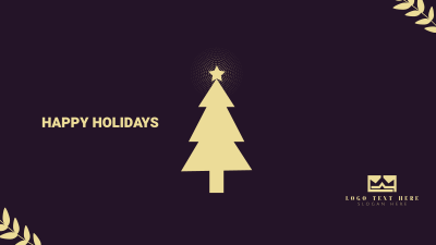 Christmas Tree Facebook event cover Image Preview