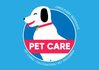 Pet Care Services Postcard Image Preview