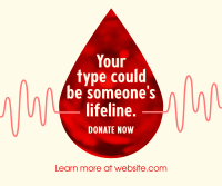 World Blood Donor Day Facebook Post Image Preview