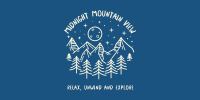 Midnight Mountain View Twitter post Image Preview