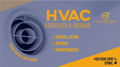 HVAC Services and Repair Facebook event cover Image Preview