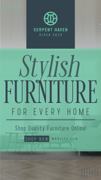 Stylish Quality Furniture TikTok Video Image Preview