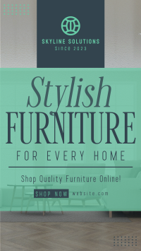 Stylish Quality Furniture TikTok Video Image Preview