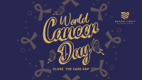 World Cancer Reminder Facebook event cover Image Preview