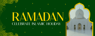 Celebration of Ramadan Facebook cover Image Preview