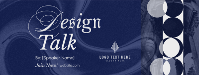 Modern Design Talk Facebook cover Image Preview