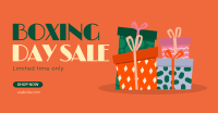 Boxing Day Clearance Sale Facebook Ad Design