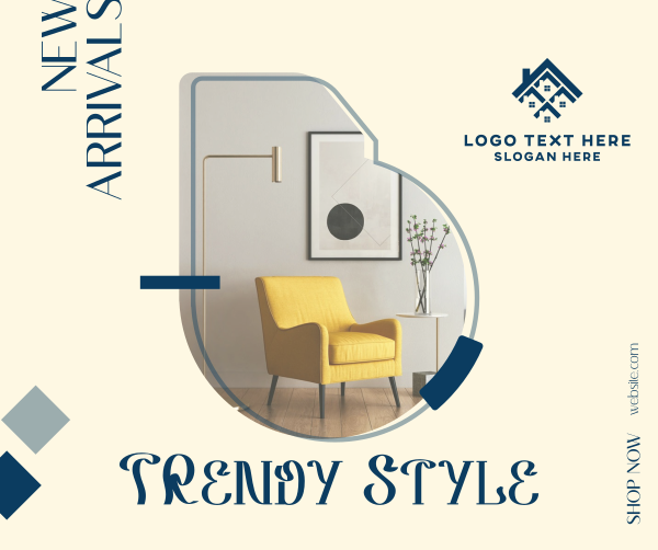 Trendy Style Facebook Post Design Image Preview