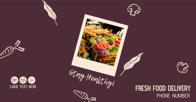 Fresh Food Delivery Facebook Ad Image Preview