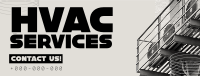 Y2K HVAC Service Facebook Cover Design