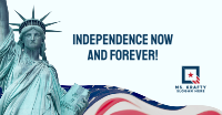 Independence Now Facebook Ad Image Preview