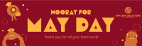 Hooray May Day Twitter Header Image Preview