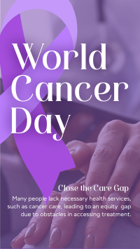 World Cancer Day Awareness Instagram Reel Image Preview