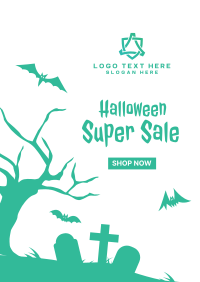 Halloween Super Sale Flyer Design