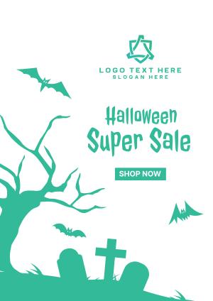 Halloween Super Sale Flyer Image Preview