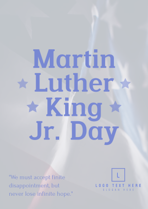 Martin Luther Tribute Flyer Image Preview