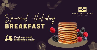 Holiday Breakfast Restaurant Facebook ad Image Preview