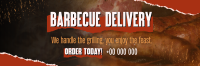 Rustic BBQ Delivery Twitter Header Preview