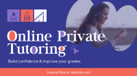 Online Private Tutor Animation Preview