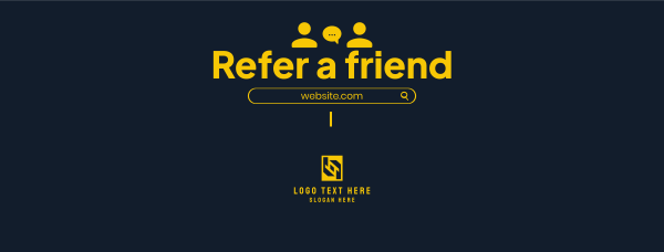 Refer A Friend Facebook Cover Design Image Preview