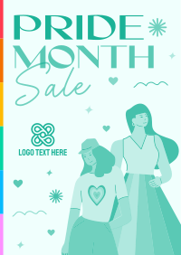 Pride Month Sale Flyer Image Preview