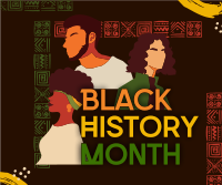African Black History Facebook Post Design