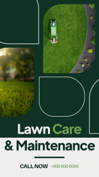Lawn Care & Maintenance Instagram Story Design
