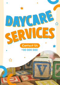 Star Doodles Daycare Services Flyer Design