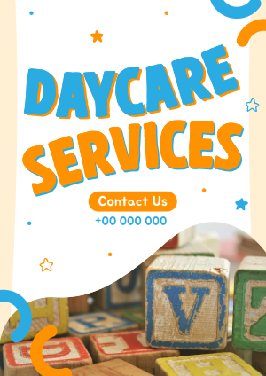 Star Doodles Daycare Services Flyer Image Preview