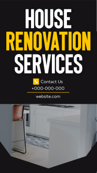 Renovation Services TikTok Video Design