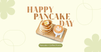 Pancakes Plus Latte Facebook Ad Design