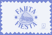 Fajita Fiesta Pinterest Cover Design