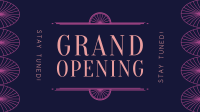 Elegant Grand Opening Facebook event cover Image Preview