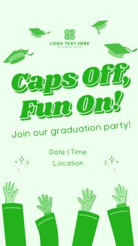 Caps Off Fun On Graduation Party Instagram Reel Preview