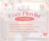 Cozy Comfy Music Facebook Post Image Preview