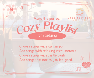 Cozy Comfy Music Facebook post Image Preview