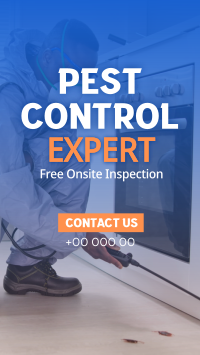 Pest Control Specialist TikTok Video Preview