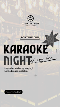 Reserve Karaoke Bar TikTok video Image Preview